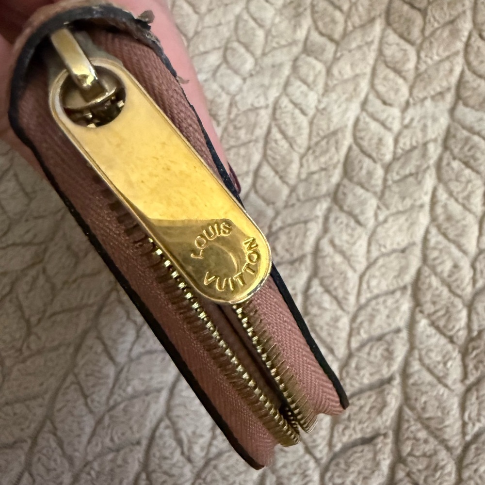 Louis Vuitton Vernis Zippy Wallet - tan Beige project piece - Picture 2 of 8